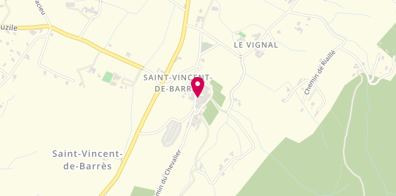 Plan de Lallemand Damien, Leyras, 07210 Saint-Vincent-de-Barrès