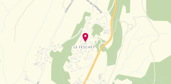 Plan de Lm Sud Confort, 446 chemin du Feschet, 07200 Vesseaux