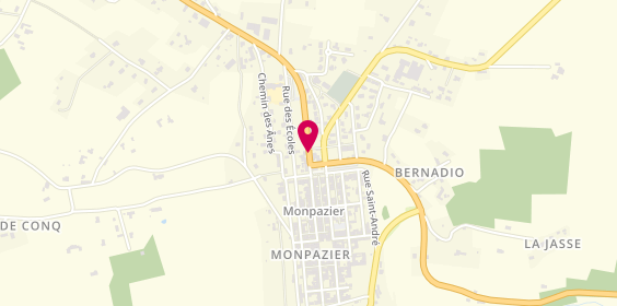 Plan de Alglave, 16 Route de Beaumont, 24540 Monpazier