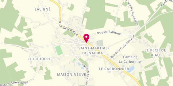 Plan de Etablissement Grinfan, Lieu-Dit Bourg, 24250 Saint-Martial-de-Nabirat