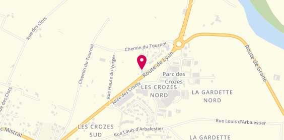Plan de Greg Plomberie Chauffage, 4705 Boulevard Frédéric Mistral, 26270 Loriol-sur-Drôme