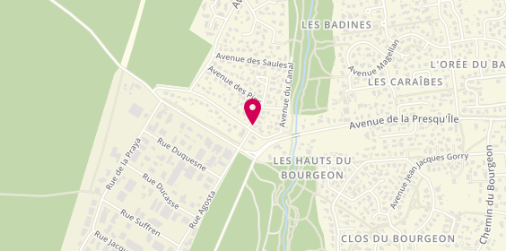 Plan de Apgd Atelier Plomberie Gaetan Dejoie, 1 avenue du Canal, 33950 Lège-Cap-Ferret