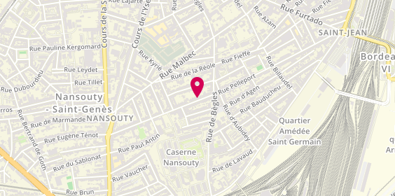Plan de Fluideo, 183 Rue Pelleport, 33800 Bordeaux