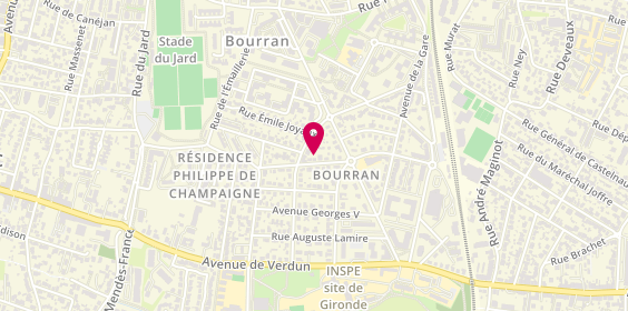 Plan de FOUBERT Philippe Denis Albert, 11 Rue Edouard Branly, 33700 Mérignac