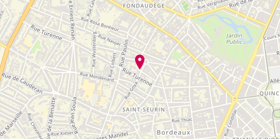 Plan de Gomez & Fils, 89 Rue Goya, 33000 Bordeaux