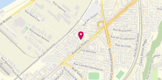 Plan de Isiclima, 33 Rue des Vivants, 33100 Bordeaux