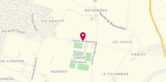 Plan de Entreprise CACCHIA Stéphane, 1140 Route Monerit, 26800 Portes-lès-Valence