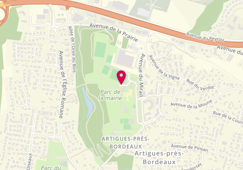 Plan de De Azevedo, 88 Bis Avenue du Peyrou Domaine du Peyrou, 33370 Artigues-près-Bordeaux