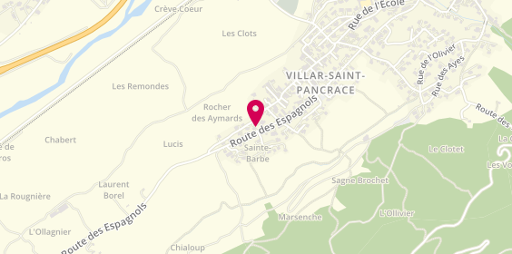 Plan de FINE Christian, 44 Route Espagnols, 05100 Villar-Saint-Pancrace