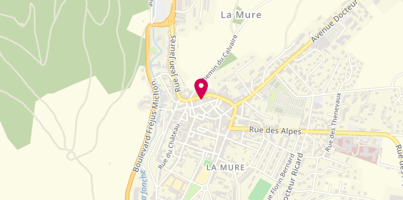 Plan de Moutin Jerome Plomberie Chauffage, 8 Rue du Breuil, 38350 La Mure