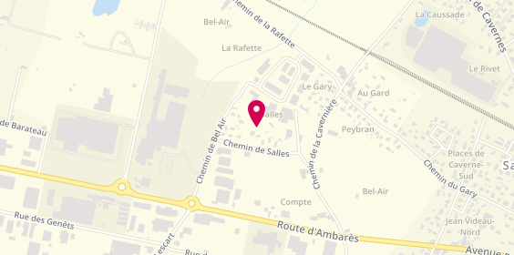 Plan de Apc, 6 impasse Edmond Rostand, 33450 Saint-Loubès