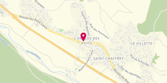 Plan de H2o Services, 34 Route du Pont Levis, 05330 Saint-Chaffrey