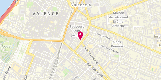Plan de Sa Chabanal et Fils, 35 Rue Faventines, 26000 Valence