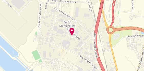 Plan de Saintange, Zone Industrielle
103 Rue Gaspard Gustave Coriolis
Route de Marcerolles, 26500 Bourg-Lès-Valence, France
