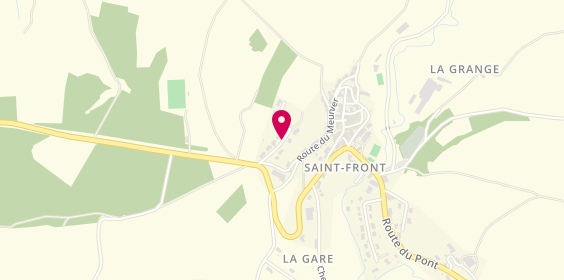 Plan de SOLEILHAC Gilles, Le Charigoux Saint Front, 43550 Saint-Front
