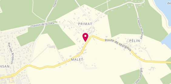 Plan de Da Plomberie, 30D Route de Margaux, 33480 Avensan