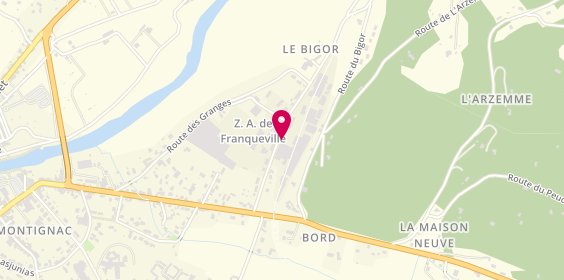 Plan de Domo 24, 8 avenue de la Gare, 24290 Montignac-Lascaux