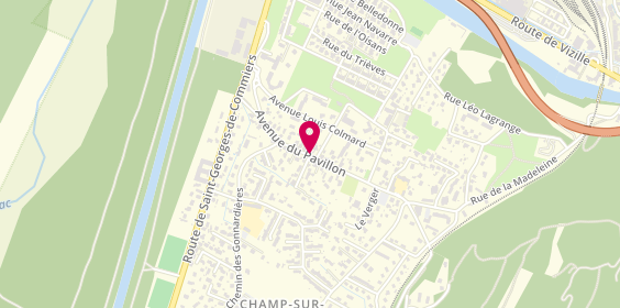 Plan de BUCCI Stéphane, 62 avenue du Pavillon, 38560 Champ-sur-Drac