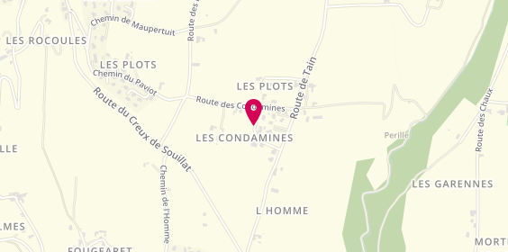 Plan de Entreprise Dumaine Stéphane, Les Condamines, 26600 Larnage