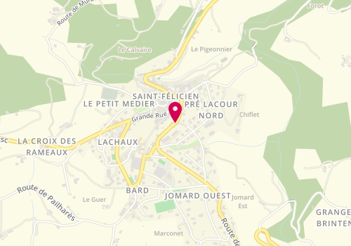 Plan de Boveil Stéphane, 25 Route Colombier, 07410 Saint-Félicien