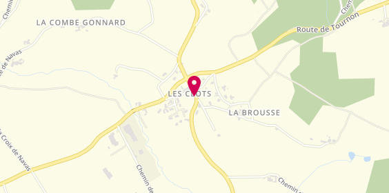 Plan de FORITE Daniel, Les Clots Route Lamastre, 07410 Saint-Victor
