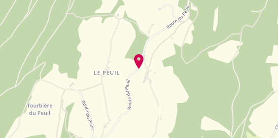 Plan de Davin Freres Plomberie, 66 Route du Peuil, 38640 Claix