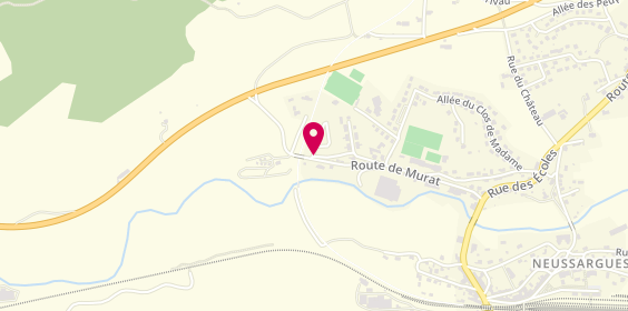 Plan de BUCHE Christophe, 14 Bis Route de Murat, 15170 Neussargues en Pinatelle