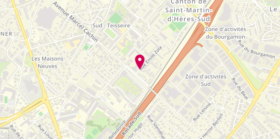 Plan de Tech Clim, 31 Rue Emile Zola, 38400 Saint-Martin-d'Hères