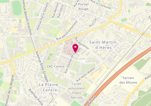 Plan de Gangi Chauffage, 7 Rue Olympe de Gouges, 38400 Saint-Martin-d'Hères