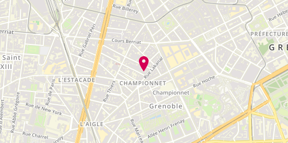 Plan de Philippe Forge, 21 Rue Bergers, 38000 Grenoble
