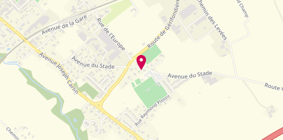 Plan de Le P'tit Dépanneur, 578 avenue du Stade, 38470 Vinay