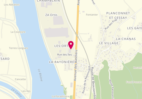Plan de Technic Chauffage, 143 Rue du Port, 26240 Laveyron