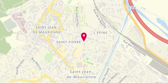 Plan de RIDOIRE Denis, 166 Rue Epine, 73300 Saint-Jean-de-Maurienne