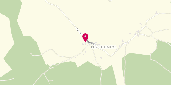 Plan de AJ Plomberie Chauffage, Lieu-Dit Chomeys, 42660 Saint-Genest-Malifaux