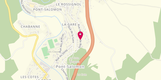 Plan de GAGNAIRE Patrick, Le Pont de Bois, 43330 Pont-Salomon