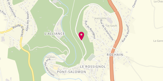 Plan de BAYLE Richard, Le Rossignol, 43330 Pont-Salomon