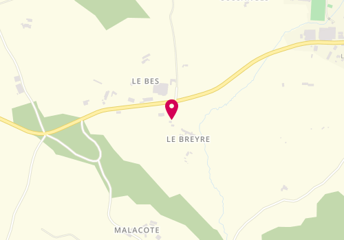 Plan de CSP Tabard, Le Breyre, 43500 Saint-Pal-de-Chalencon