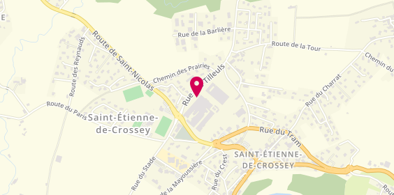 Plan de Aqua Maintenance Conseil, la Rafinière
181 Rue des Tilleuls, 38960 Saint-Étienne-de-Crossey