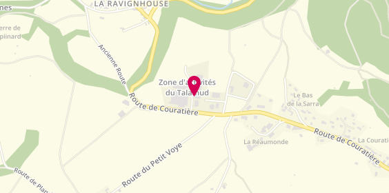 Plan de Chartreuse Plomberie Chauffage, Zone Artisanale le Talamud, 38140 Saint-Blaise-du-Buis