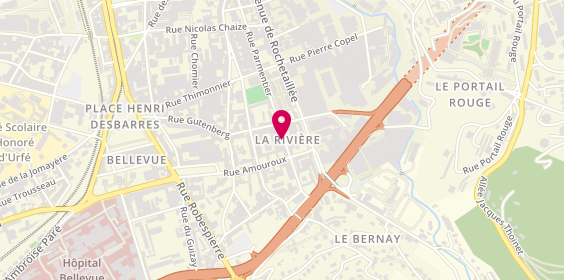 Plan de Entreprise Giraud, 52 Bis Rue Parmentier, 42100 Saint-Étienne