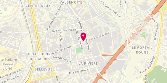 Plan de BRAHIM Taieb, 34 Bis Avenue de Rochetaillee, 42100 Saint-Étienne
