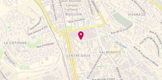 Plan de Apc Assistance Plomberie Chauffage, 5 Rue des 3 Meules, 42100 Saint-Étienne