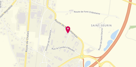 Plan de Chauffage Plomberie Carrara, Zone Artisanale Plaisance
2 Rue des Maines, 16300 Barbezieux-Saint-Hilaire