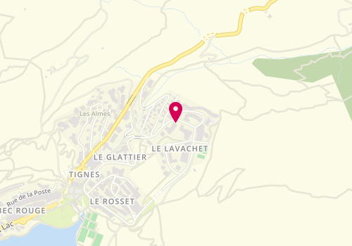 Plan de SEP Artisans de Tignes, Résidence Tovière Route Lavachet, 73320 Tignes