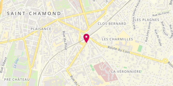 Plan de BRUYAS Cédric, 23 Avenue Jules Ferry, 42400 Saint-Chamond