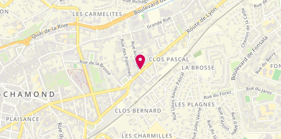 Plan de Marquet et Fils, 25 Rue Victor Hugo, 42400 Saint-Chamond