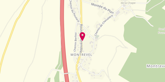 Plan de G.T Agencement, 24 Route de Grenoble, 38690 Montrevel