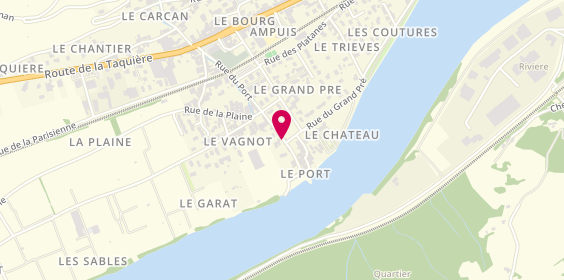 Plan de ROLLET Jean Baptiste, 17 Rue du Port, 69420 Ampuis