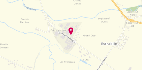 Plan de Entreprise Bouvard, 813 Route de la Bougie, 38780 Estrablin