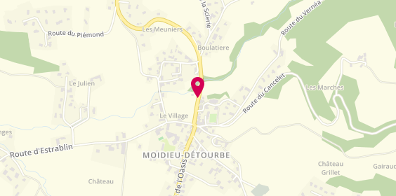 Plan de K.I Plomberie, 120 Route de Septeme, 38440 Moidieu-Détourbe